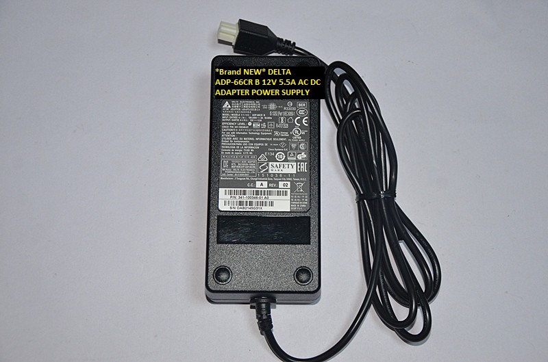 *Brand NEW*ADP-66CR B DELTA 12V 5.5A AC DC ADAPTER POWER SUPPLY - Click Image to Close